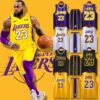 Bộ quần áo bóng rổ Lebron James - Los Angeles Lakers