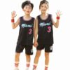 Bộ quần áo bóng rổ trẻ em - Wade Miami Heats