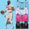 Bộ quần áo bóng rổ Dwayne Wade - Miami Heats