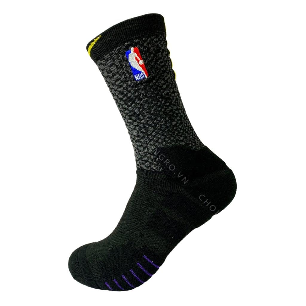 Nike Elite Quick Crew City Editions - Lakers đen