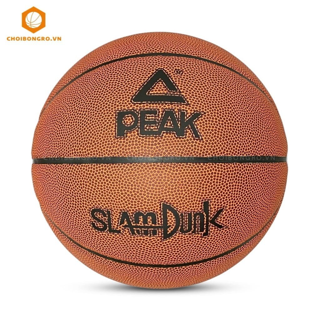 Bóng rổ da PEAK SlamDunk Q1231990 chính hãng - Giày bóng rổ - Choibongro.vn