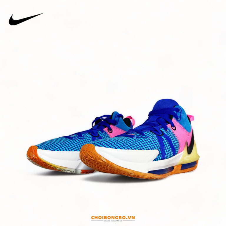 Giày bóng rổ chính hãng Nike Lebron Witness 7 "Hyper Royal" DM1122-400 - Hình ảnh 2