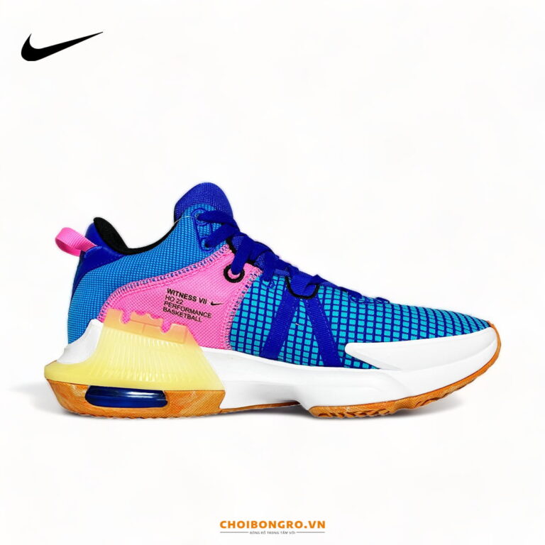 Giày bóng rổ chính hãng Nike Lebron Witness 7 "Hyper Royal" DM1122-400 - Hình ảnh 5