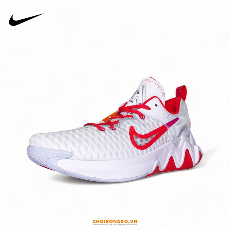 Nike Giannis Immortality 2 "Rose" chính hãng DC6927-101 | Trắng ghi đỏ - Hình ảnh 2