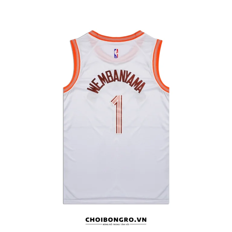 Áo bóng rổ Swingman Victor Wembanyama San Antonio Spurs City Edition 2023/24 Replica - Hình ảnh 3