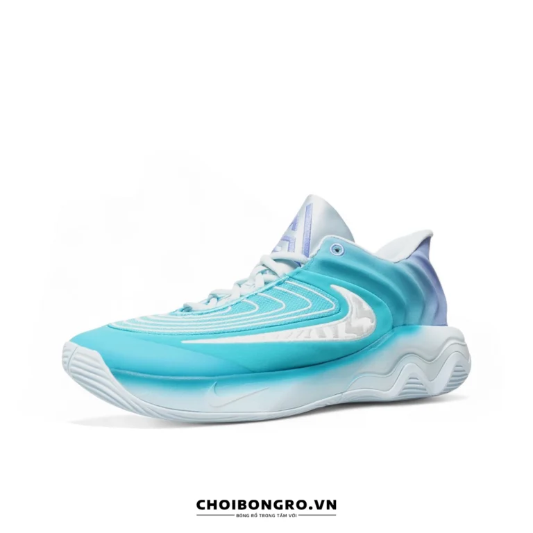 Giày Nike Giannis Immortality 4 'Dusty Cactus Glacier Blue' góc nghiêng