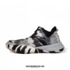 Giày bóng rổ cũ chính hãng Anta Low Top
 Basketball 'Black White Grey' 112021612-3
