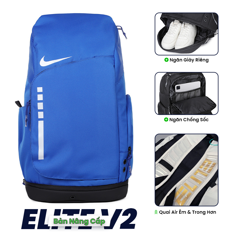 Balo Nike Air Hoop Elite V2 Nâng Cấp - Xanh Royal