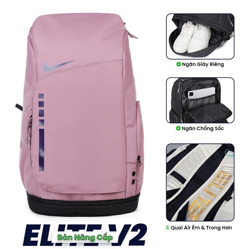 Balo Nike Air Hoop Elite V2 Nâng Cấp - Hồng