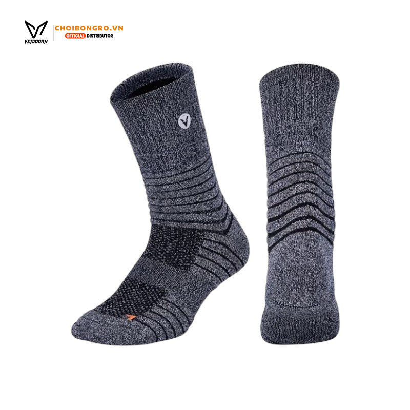 Tất Veidoorn 'Candy Colored' - Đen Ghi