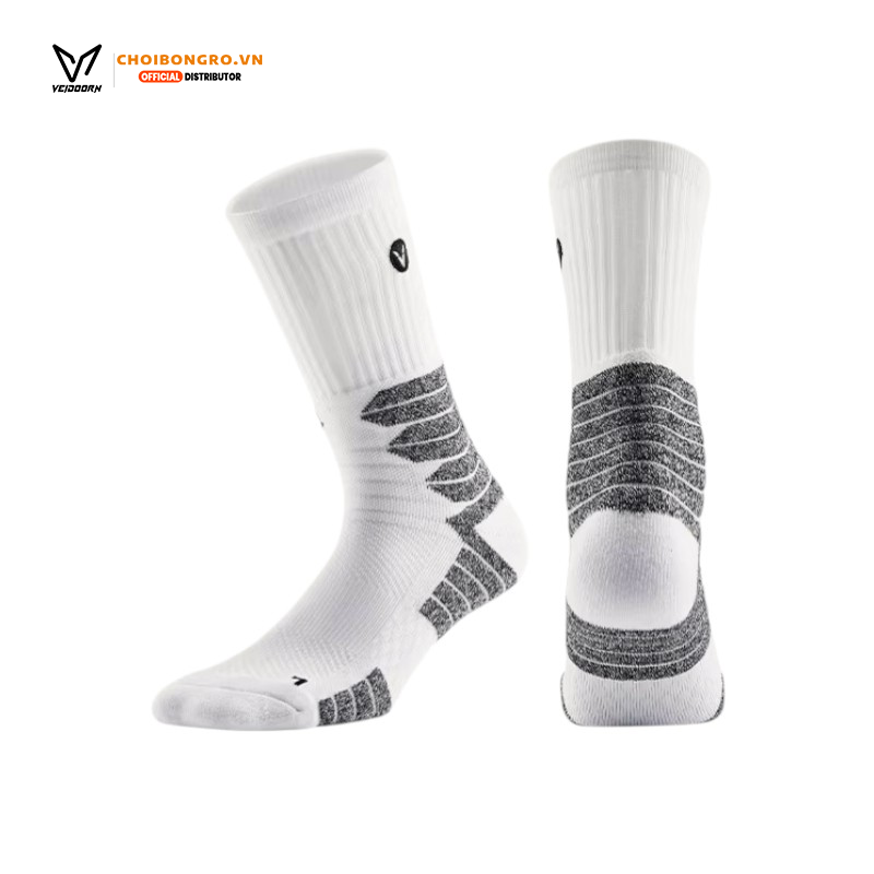 Tất Veidoorn 'Candy Colored' - Trắng Ghi