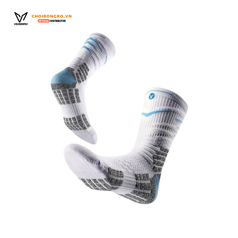 Tất Veidoorn 'Vido Pro' - Trắng Xanh