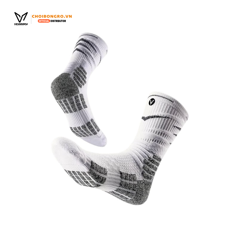 Tất Veidoorn 'Vido Pro' - Trắng Ghi