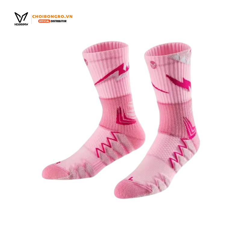 Tất Veidoorn 'Wild Shark' - Hồng