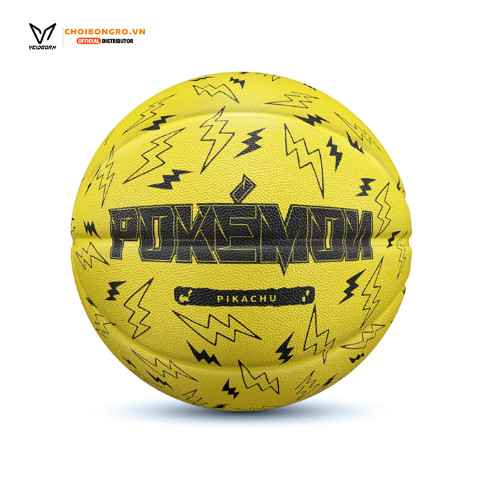 Quả bóng rổ cao su foam Veidoorn x Pokemon 'Lightning' - Vàng