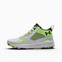 UA Lockdown 5 'Halo Grey Quirky Lime' 3023949-103