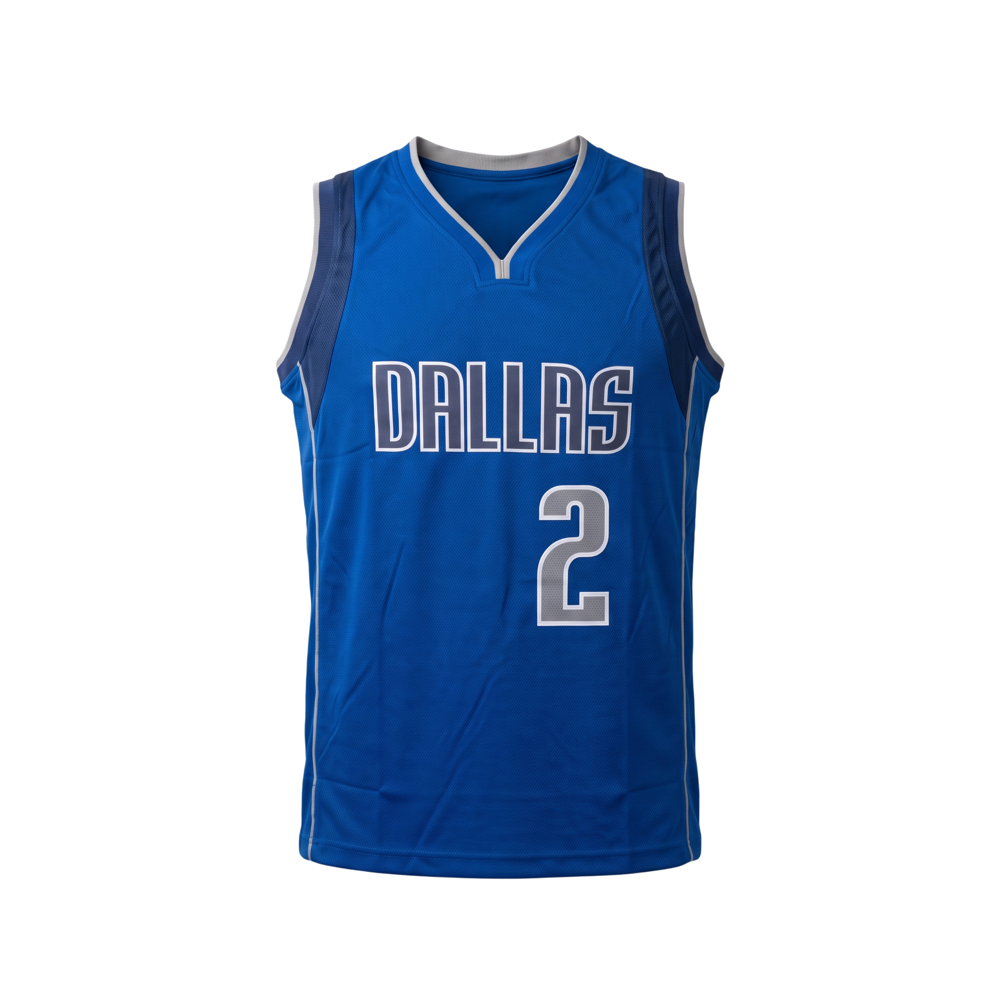 Áo Jersey Dallas / Irving #2 Xanh Royal - Heat Press / Decal Nhiệt - Ảnh 6