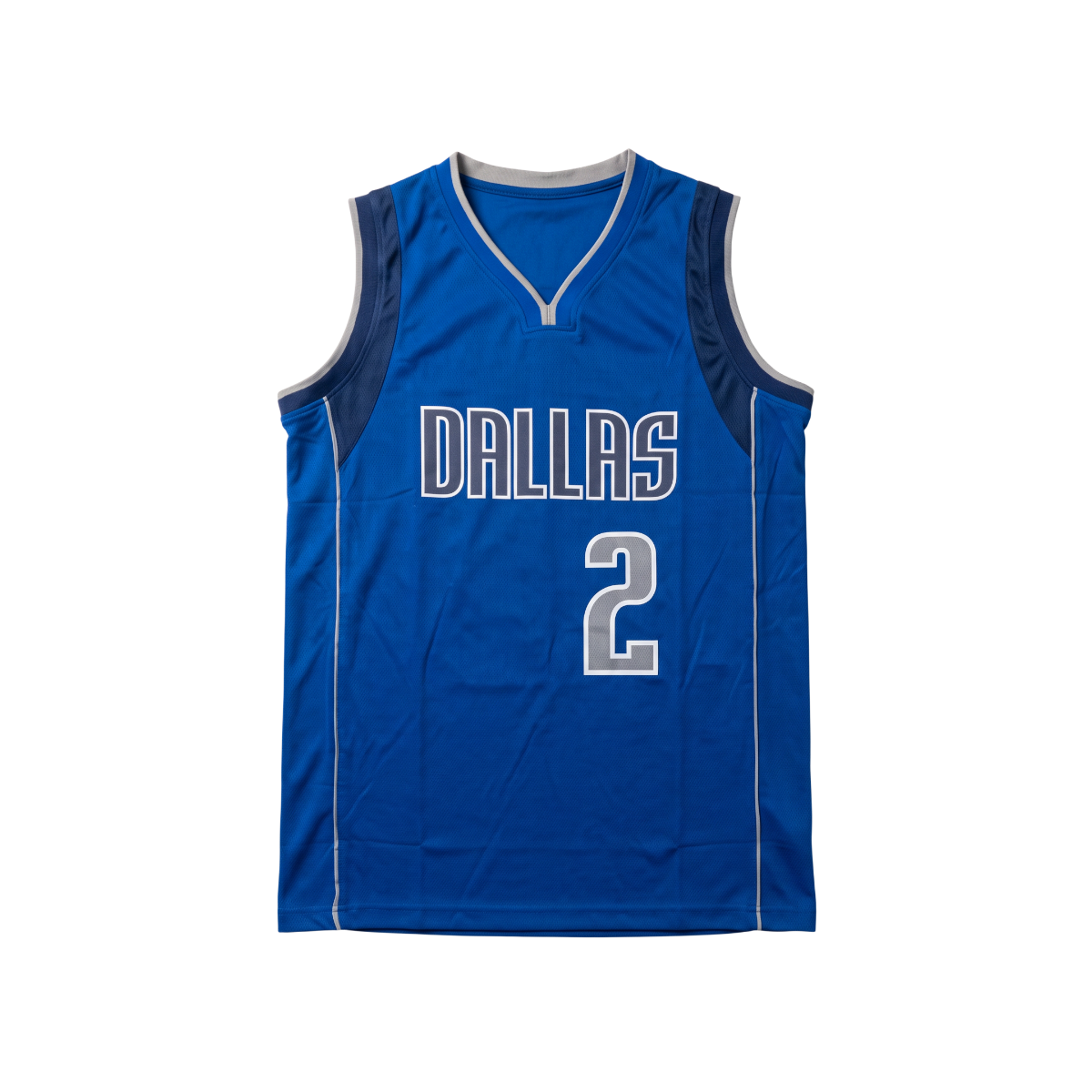 Áo Jersey Dallas / Irving #2 Xanh Royal - Heat Press / Decal Nhiệt - Ảnh 4