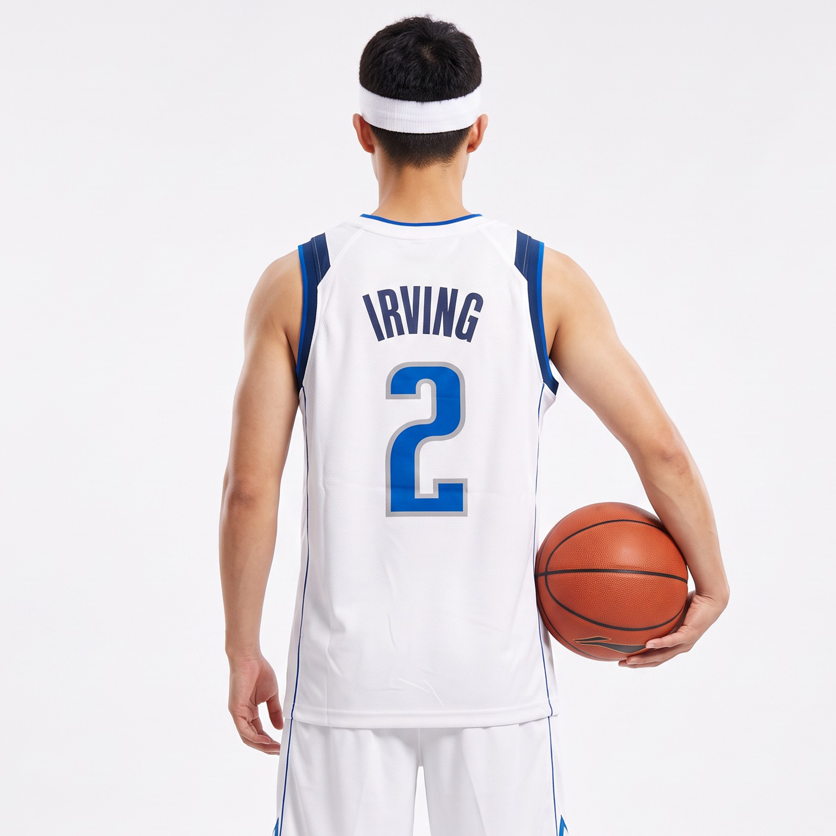 Áo Jersey Dallas / Irving #2 Trắng - Heat Press / Decal Nhiệt - Ảnh 2