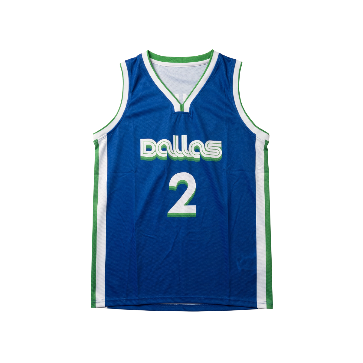 Áo Jersey Dallas / Irving #2 Xanh Green - Heat Press / Decal Nhiệt - Ảnh 3