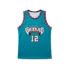 Áo Jersey Grizzlies / Morant #12 Xanh - Heat Press / Decal Nhiệt - Thumbnail Image 3
