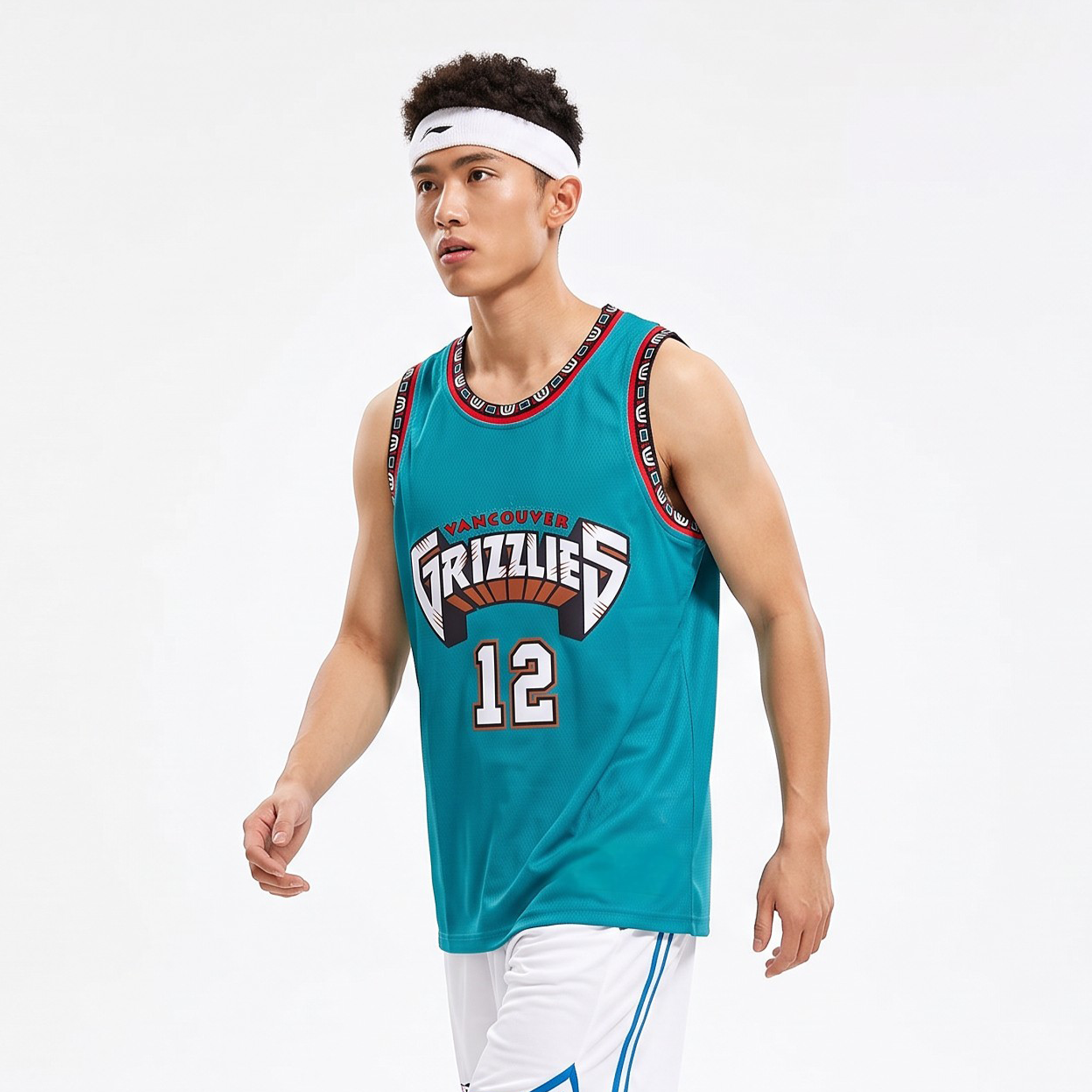 Áo Jersey Grizzlies / Morant #12 Xanh - Heat Press / Decal Nhiệt - Ảnh 1