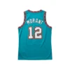 Áo Jersey Grizzlies / Morant #12 Xanh - Heat Press / Decal Nhiệt - Thumbnail Image 4