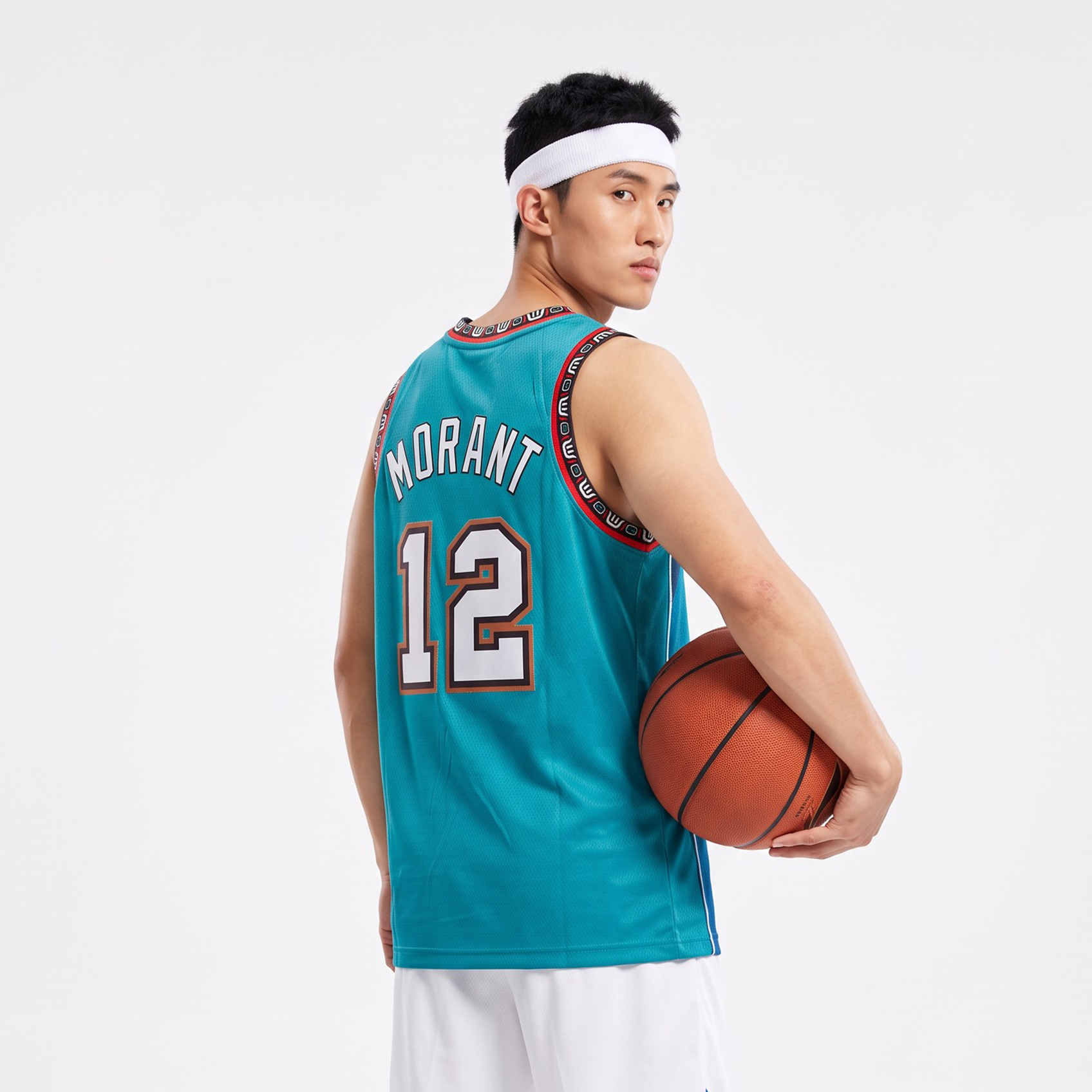 Áo Jersey Grizzlies / Morant #12 Xanh - Heat Press / Decal Nhiệt - Ảnh 2