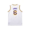 Áo Jersey Lakers / James #6 Trắng - Heat Press / Decal Nhiệt - Thumbnail Image 5
