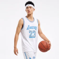 Áo Jersey Los Angeles / James #23 Trắng - Heat Press / Decal Nhiệt
