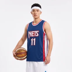 Áo Jersey Nets / Irving #11 Tím Than - Heat Press / Decal Nhiệt