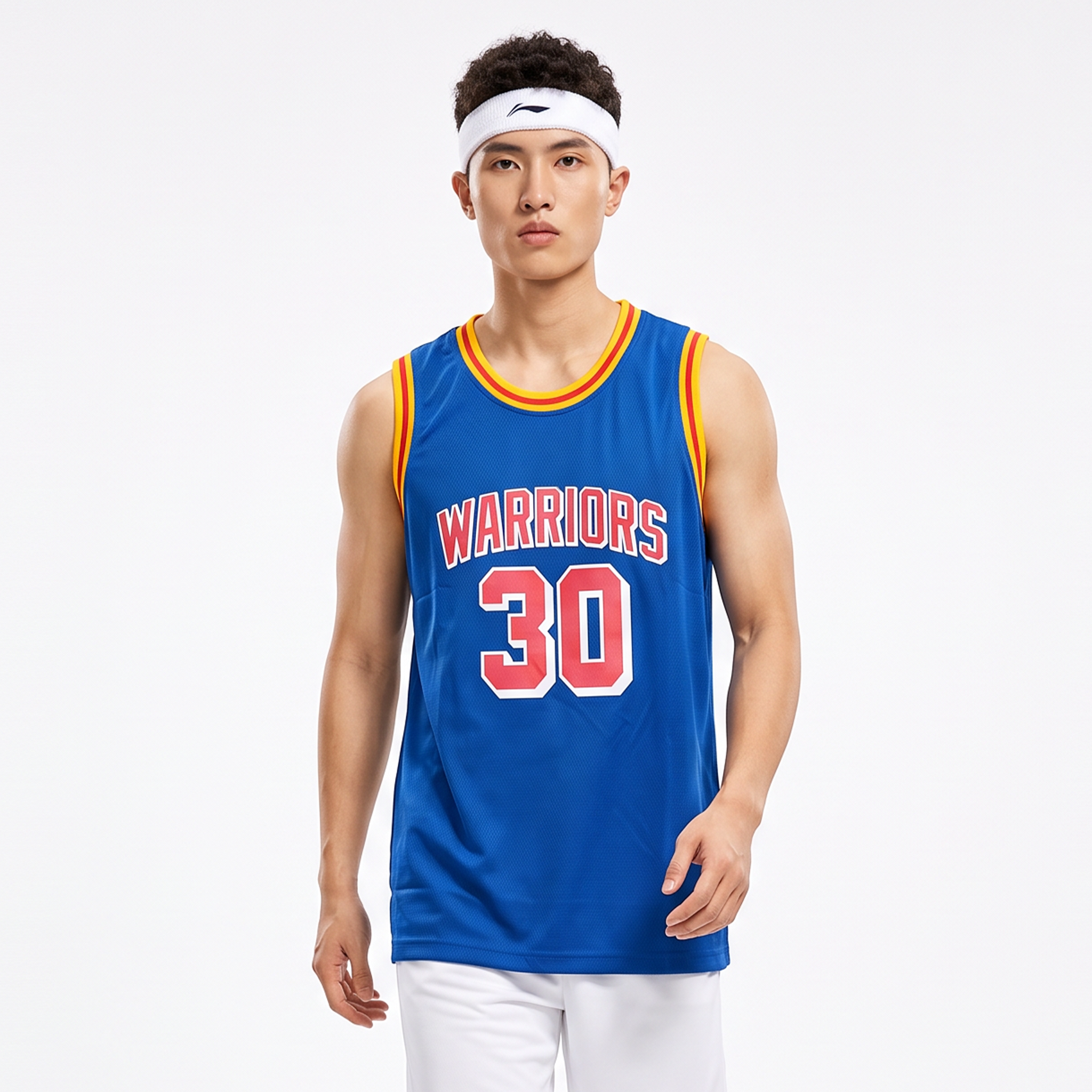 Áo Jersey Warriors / Curry #30 Xanh Classic - Heat Press / Decal Nhiệt - Ảnh 2