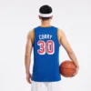 Áo Jersey Warriors / Curry #30 Xanh Classic - Heat Press / Decal Nhiệt - Thumbnail Image 3