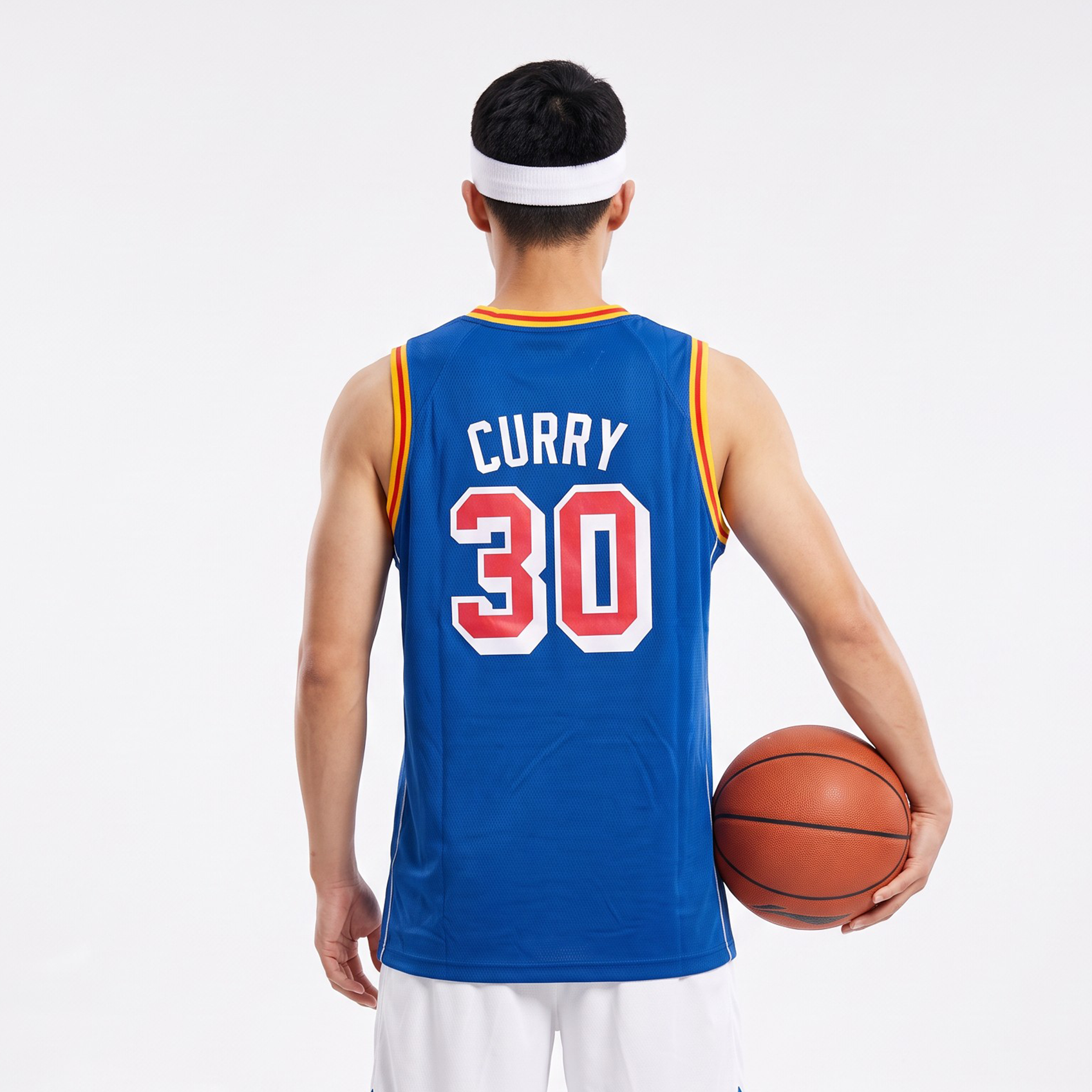 Áo Jersey Warriors / Curry #30 Xanh Classic - Heat Press / Decal Nhiệt - Ảnh 3