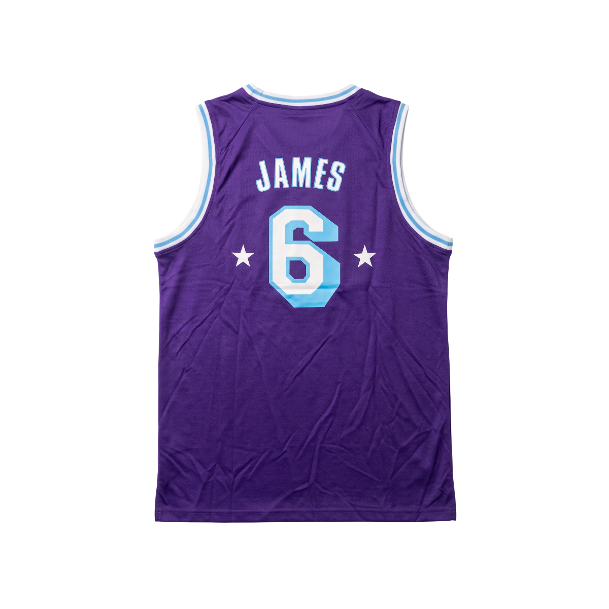 Áo Jersey Lakers / James #6 Tím - Heat Press / Decal Nhiệt - Ảnh 4