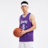 Áo Jersey Lakers / James #6 Tím - Heat Press / Decal Nhiệt - Thumbnail Image 1